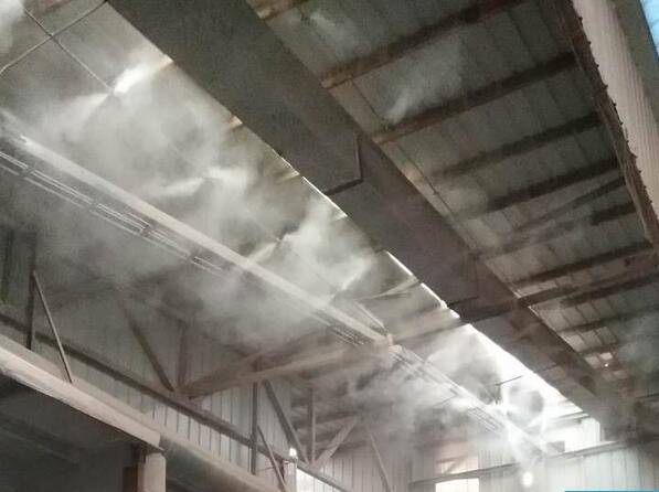 超细雾化抑尘系统的应用效果及降尘优势