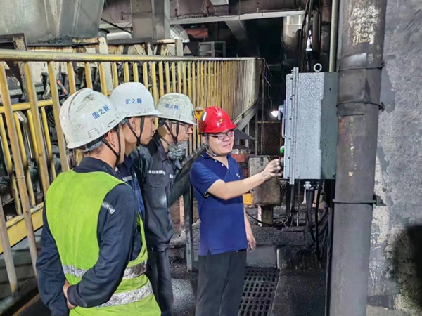 大同兴华联合洗煤公司现场除尘洗气机设备使用维护技术交流
